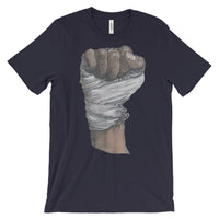Muhammed Fist Unisex Short Sleeve T-Shirt Illustrated by Robert Bowen - Robert Bowen Tees